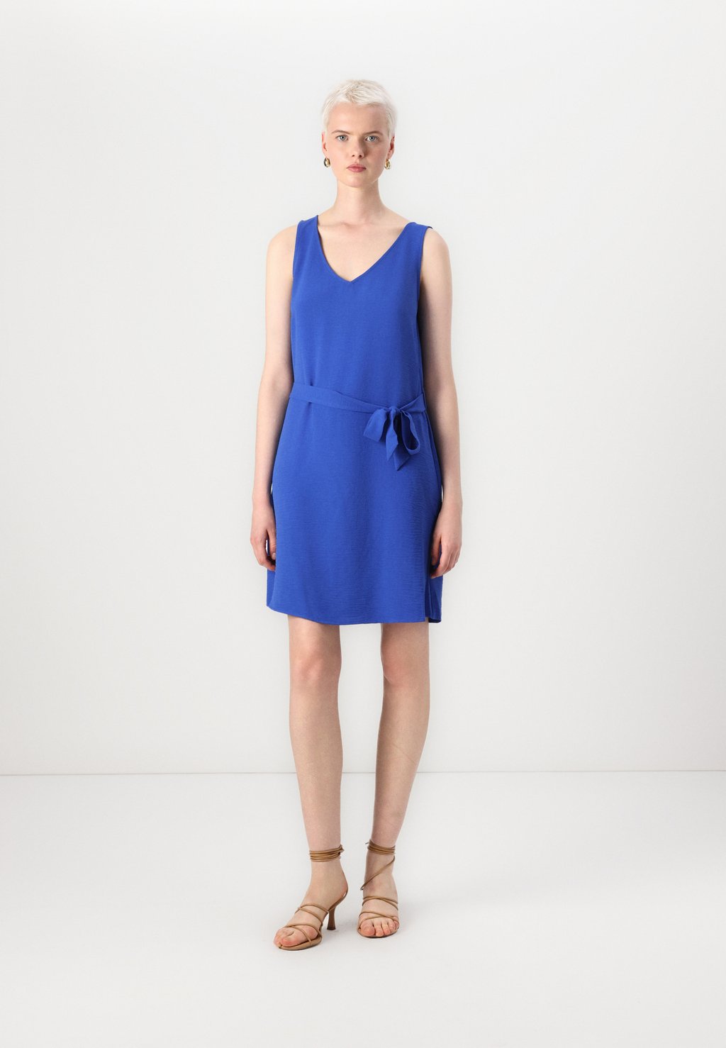

Повседневное платье ONLMETTE V NECK BELT DRESS ONLY, синий