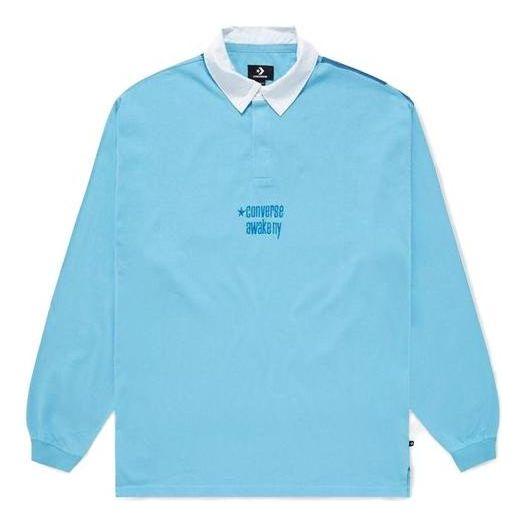 

Поло Converse x Awake NY Rugby Shirt 'Baltic Sea'
