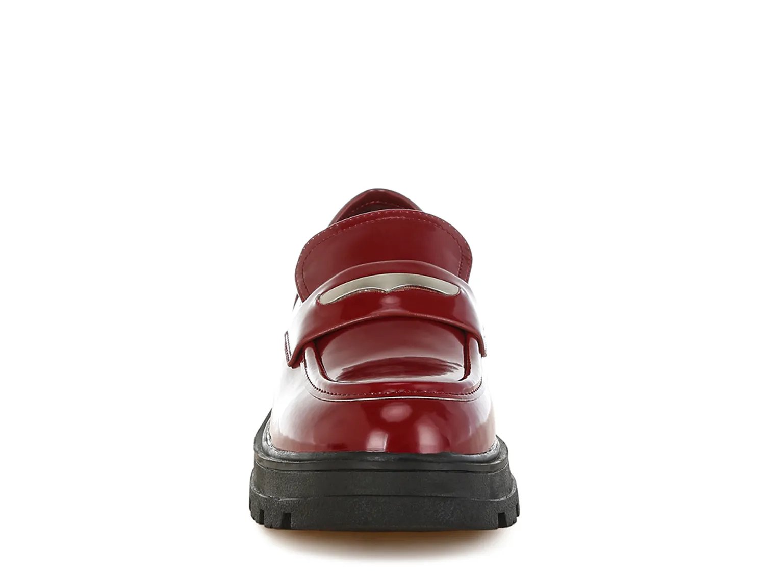 Лоферы London Rag Gleam Stride Loafer, бургундия — фото 2