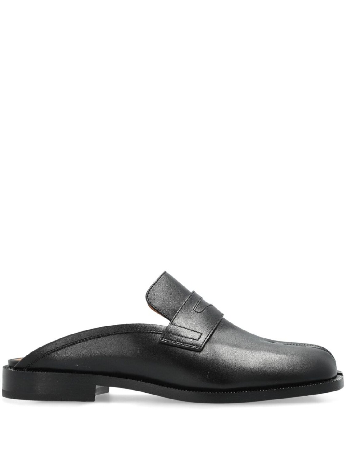 Кожаные мюли Tabi City Maison Margiela, черный