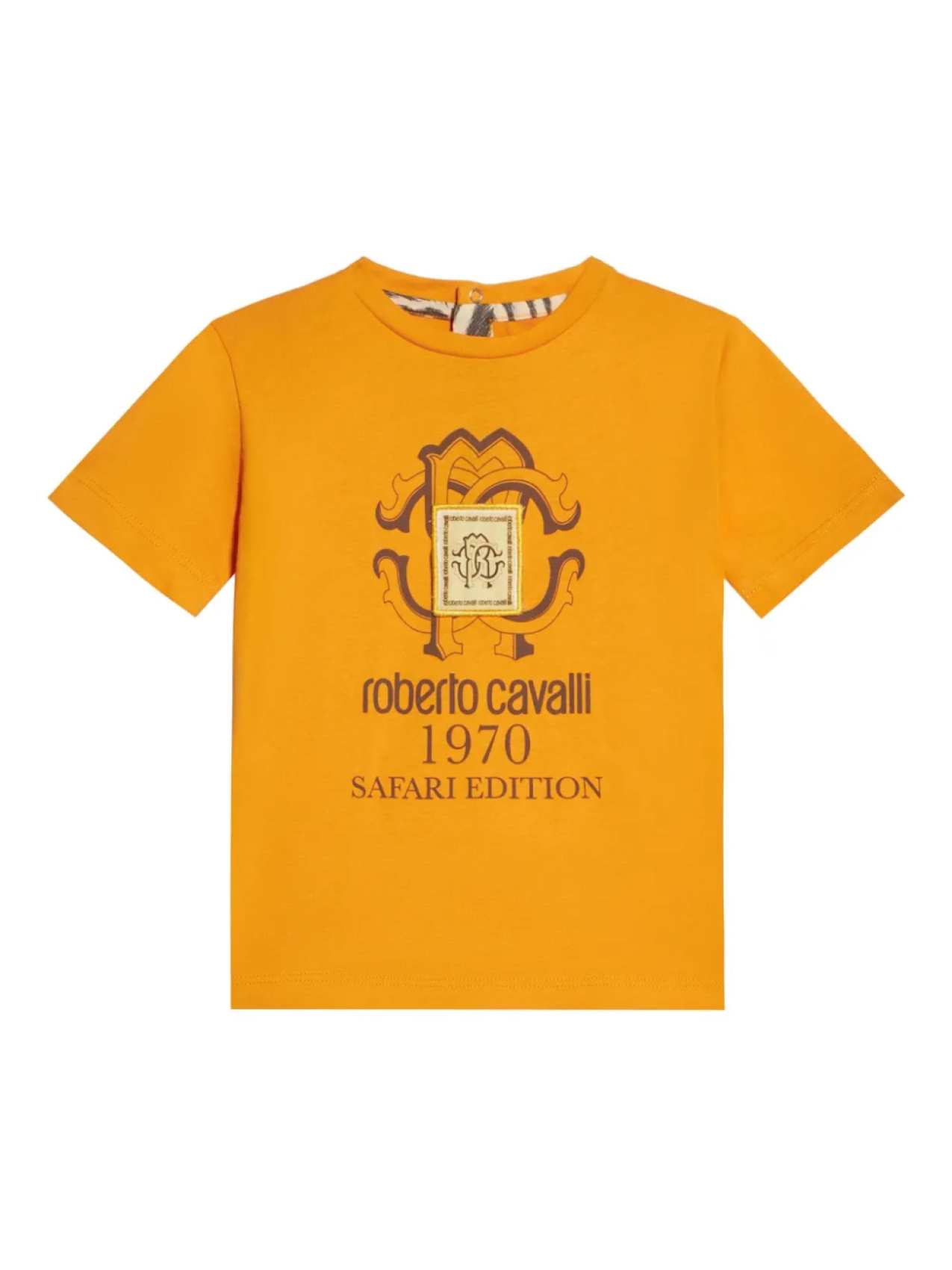 

Футболка Safari Edition Roberto Cavalli Junior, оранжевый
