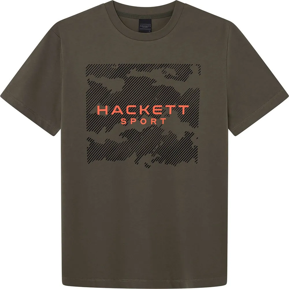 

Футболка Hackett Camo Graphic, зеленый