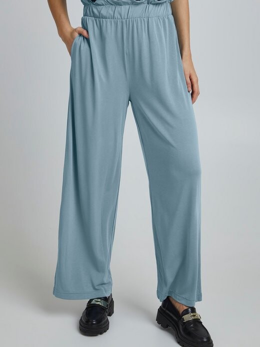 

Брюки из ткани перл B.Young, синий