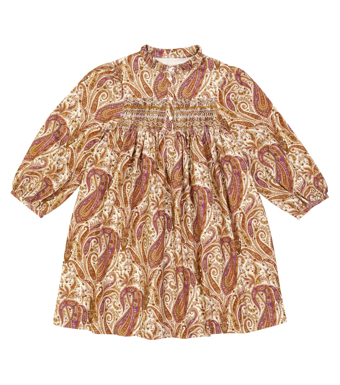 

Платье Tamsin из хлопка с узором пейсли Bonpoint, Imp Multicolore