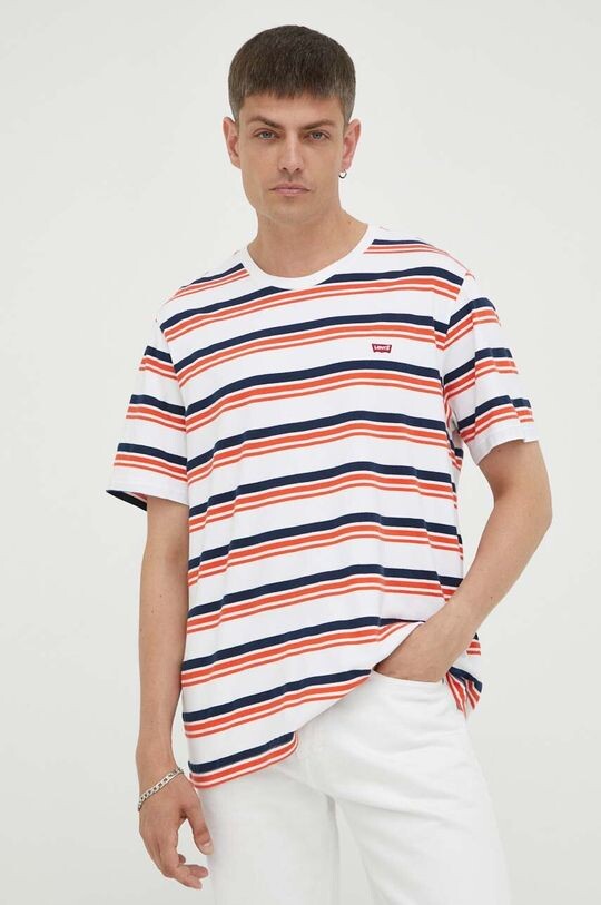 

Хлопковая футболка Levi's, белый