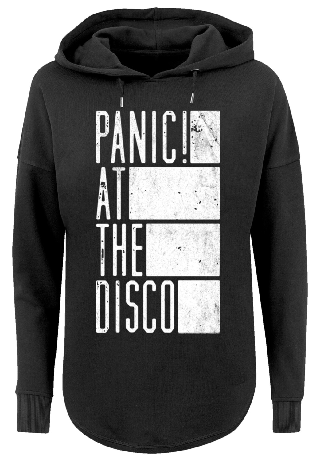 

Свитер F4NT4STIC Oversized Hoodie Panic At The Disco Block Text, черный