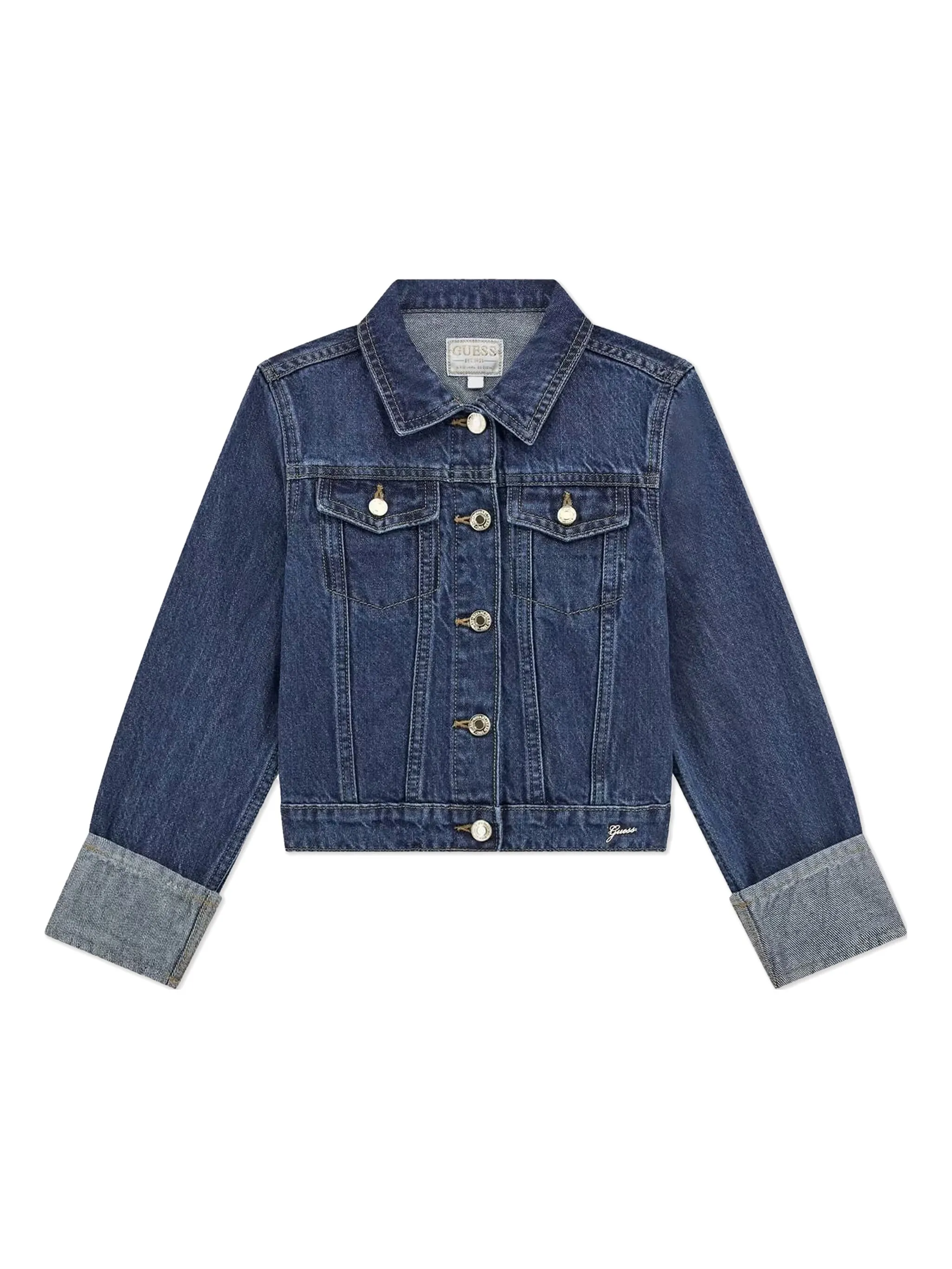 

Джинсовая куртка Guess Kids, синий
