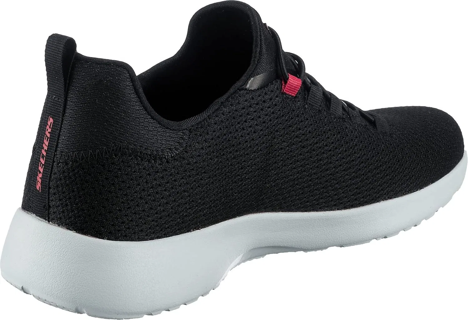 Мужские кроссовки Skechers Dynamighttraining, спортивная обувь, Black Mesh Red Trim — фото 4