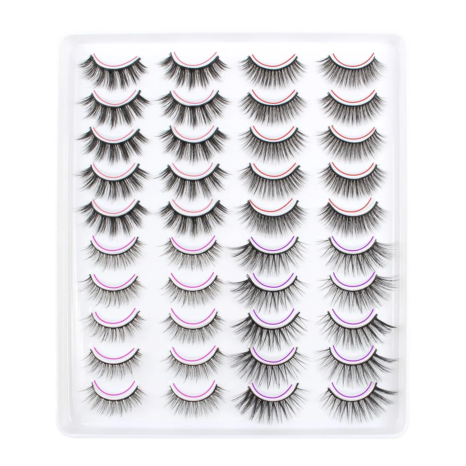 Набор накладных ресниц 3D «Natural Look» Oreola