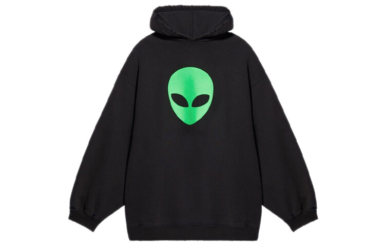 

Толстовка женская Balenciaga Alien, черный