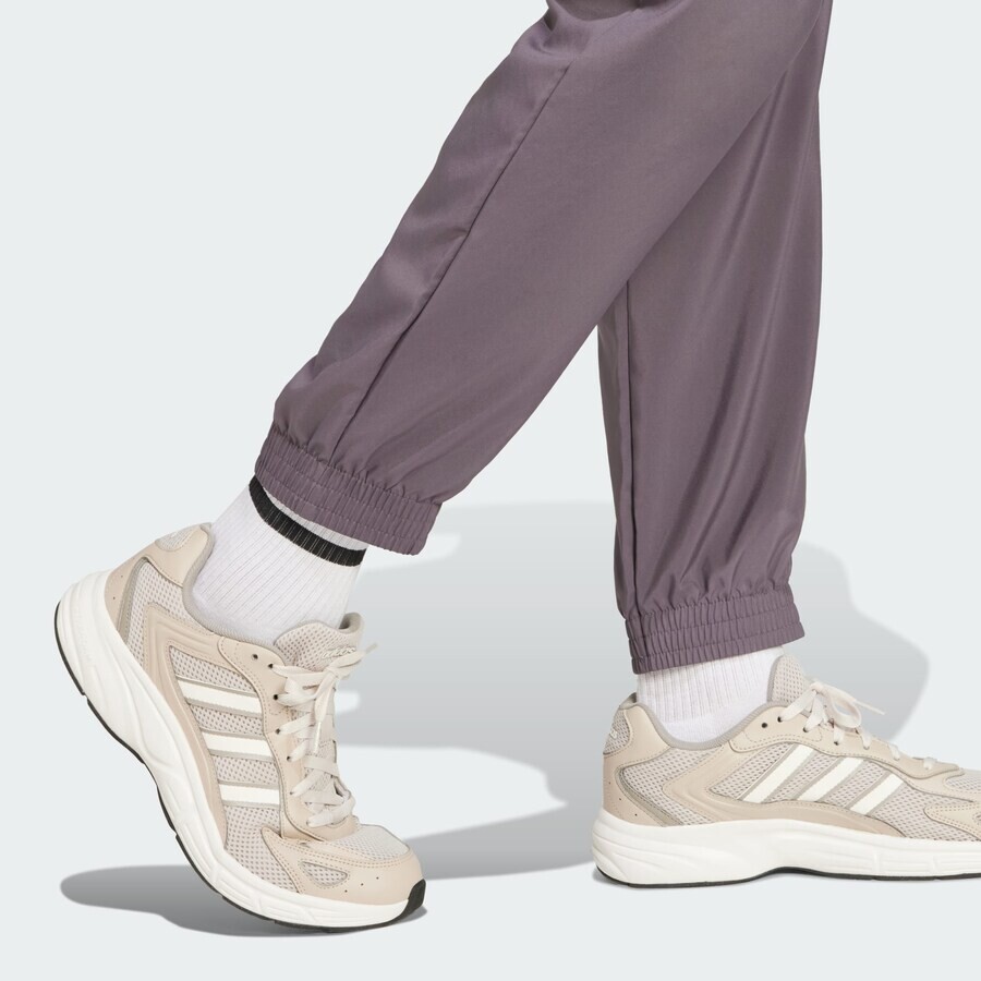 Длинные брюки ADIDAS SPORTSWEAR Tapered Workout Pants Essentials, серо-коричневый — фото 3
