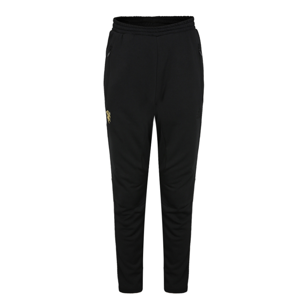 Adidas Мужские вязаные спортивные штаны MUFC Manchester United SSP LC черные — фото 3
