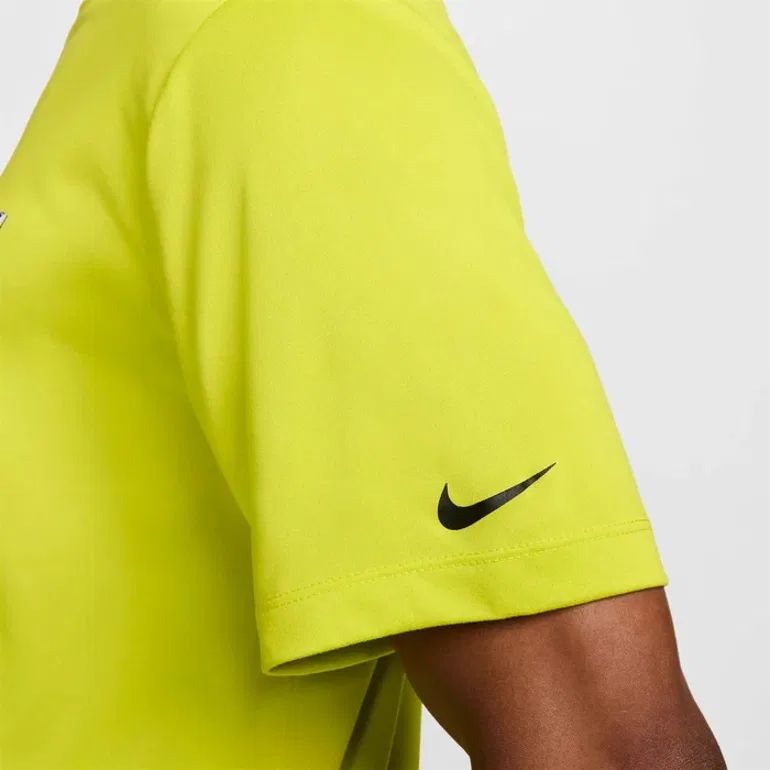 Футболка Dri Fit Quick Dry мужская Nike, Bright Cactus — фото 4