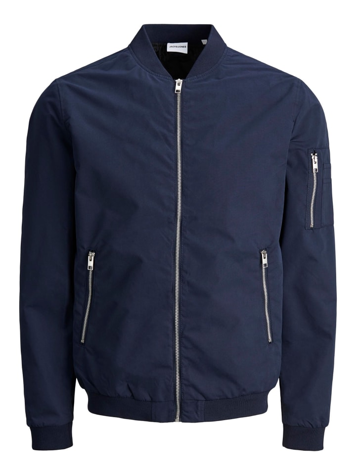 

Демисезонная куртка JACK & JONES PLUS, темно-синий