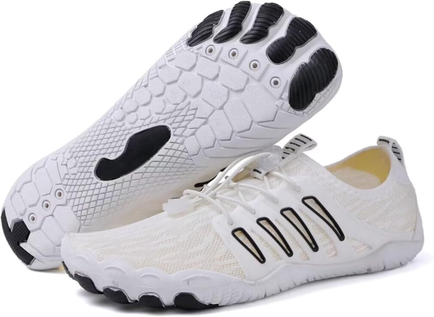 

Мужские модные походные кроссовки с регулируемой шнуровкой, для прогулок на улице, с легким надеванием, повседневные обувь, минималистичная обувь, кросс-тренинг для мужчин Generic, черный