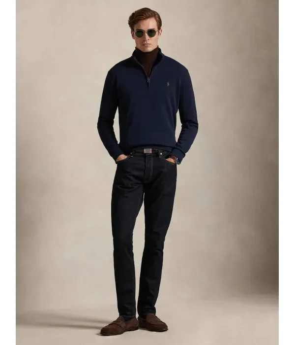 Толстовка regular fit Polo Ralph Lauren, темно-синий — фото 2