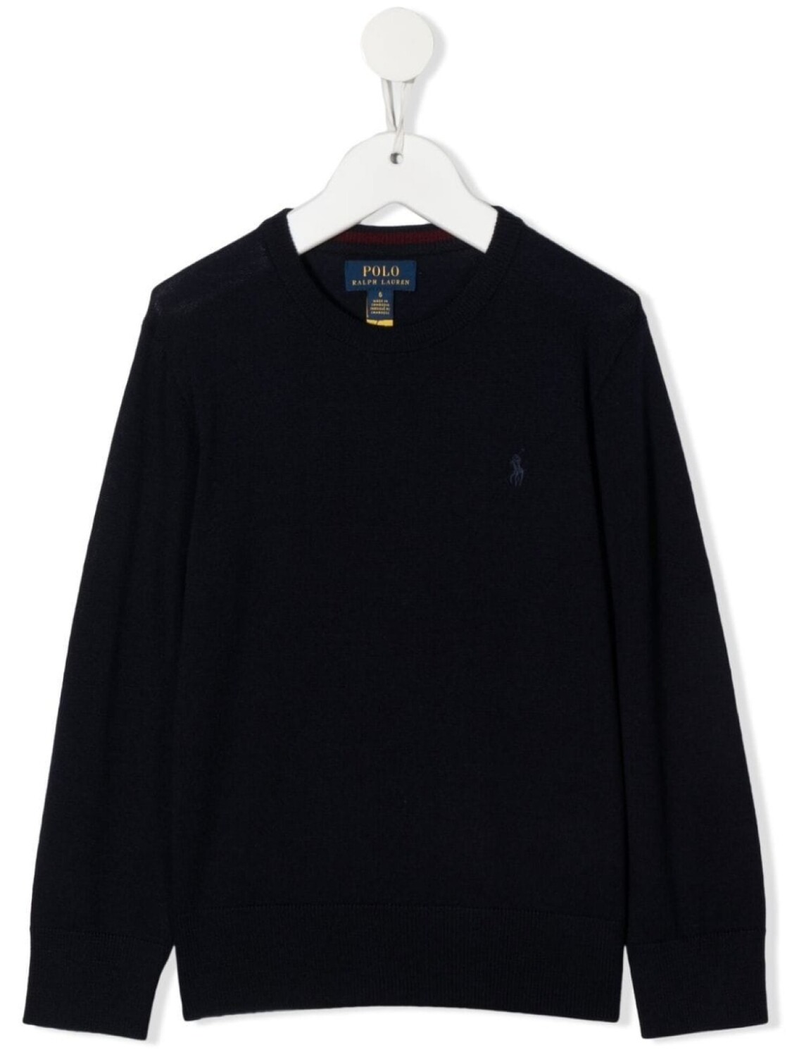 

Ralph Lauren Kids джемпер Polo Pony тонкой вязки, синий