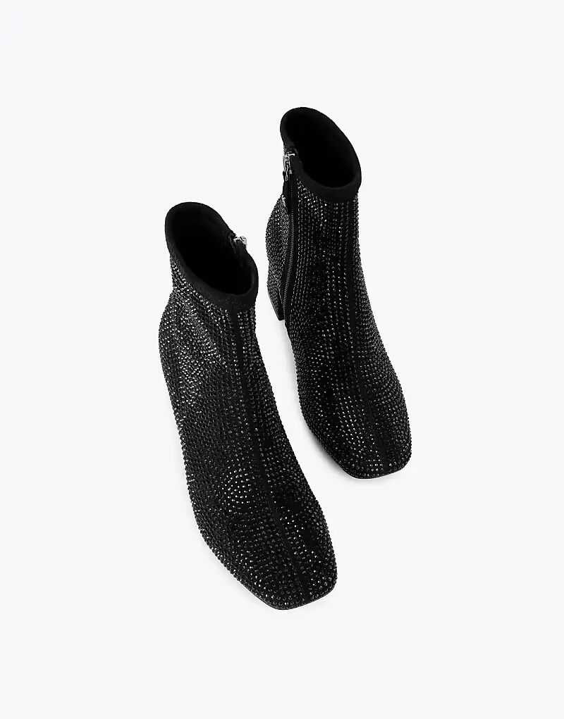 Ботинки средней высоты KG Kurt Geiger Storm gem черного цвета — фото 2