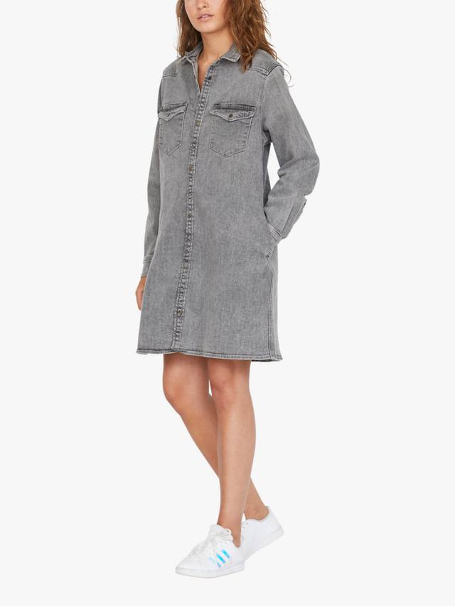 

Джинсовое платье свободного покроя onea Sisters Point, цвет Light Grey Wash