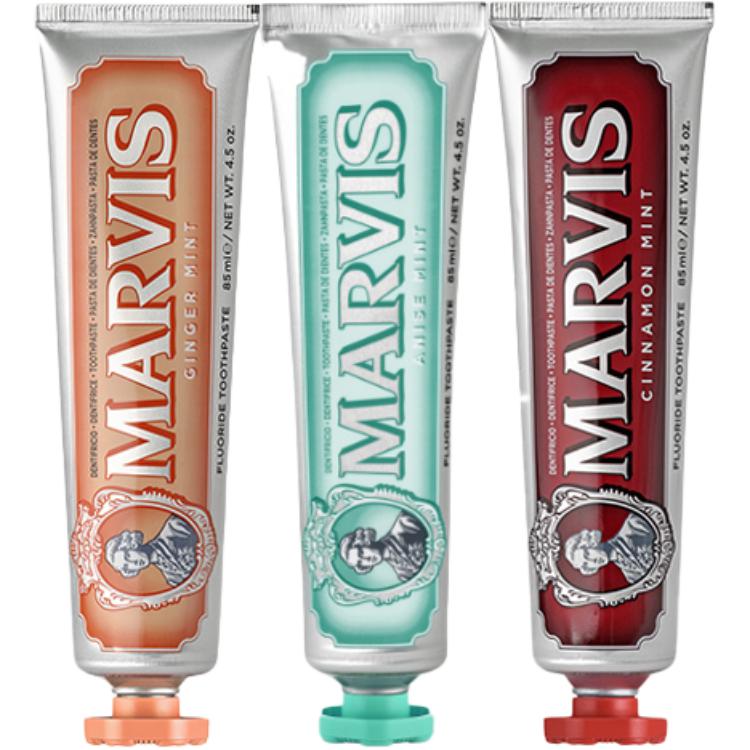 

Романтический тон зубная паста очищение, освежение, защита десен Marvis