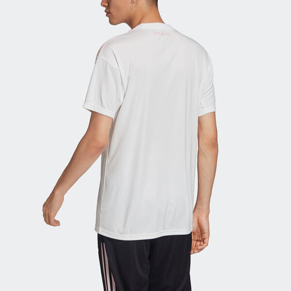 Футболка imcf home h jsy soccer/football sports round neck short sleeve white Adidas, белый — фото 3
