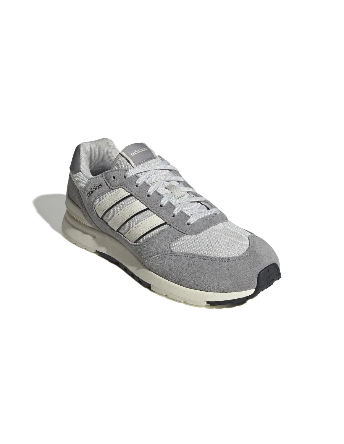 Кроссовки Run 80S Adidas, серый/бежевый/алюминий