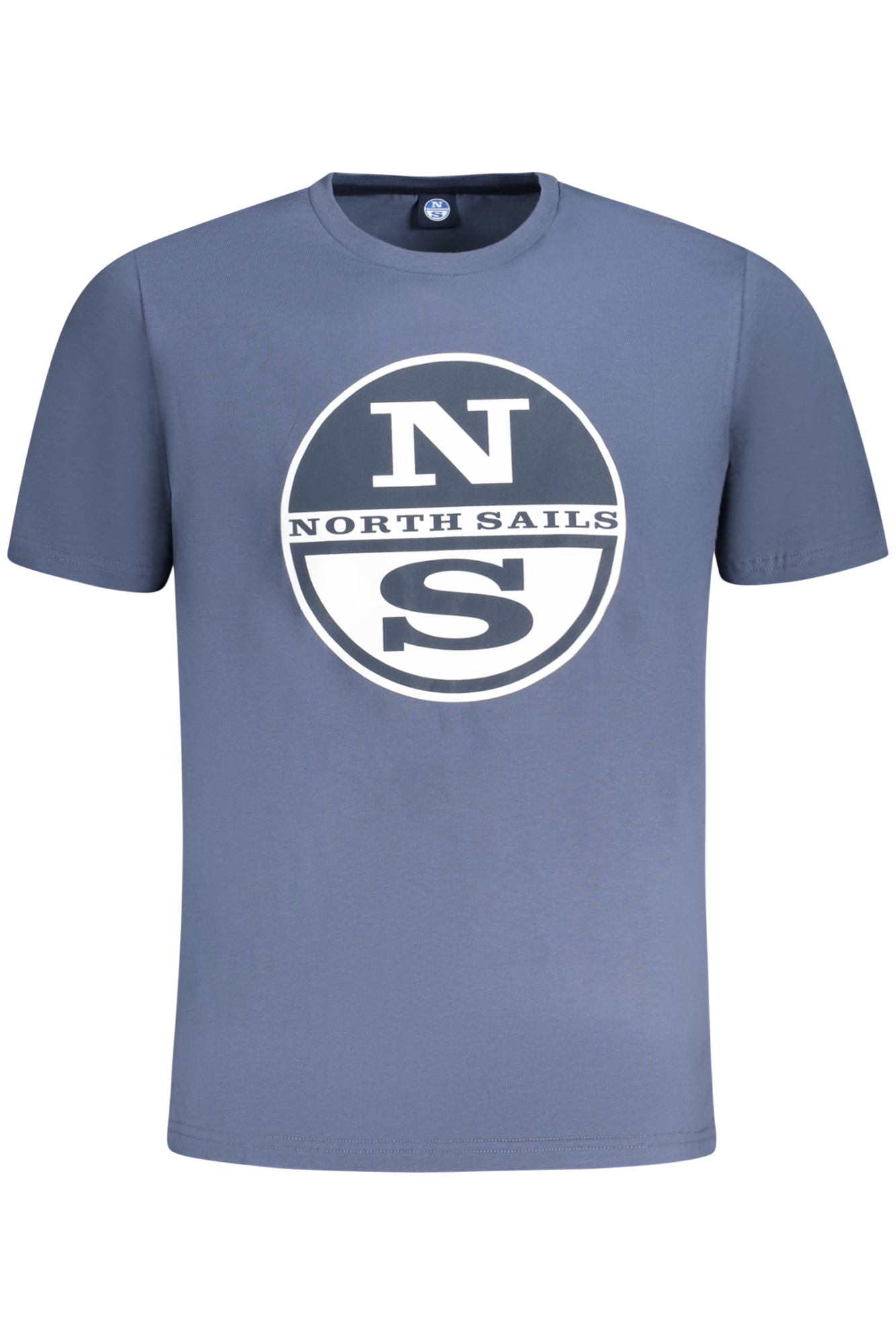 

Футболка мужская North Sails хлопковая с большим логотипом, синий