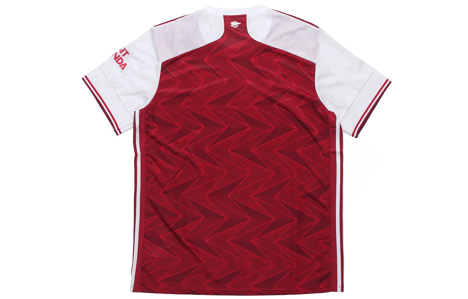 Футболка Adidas Arsenal Signature Edition темно-красно-фиолетовая — фото 4