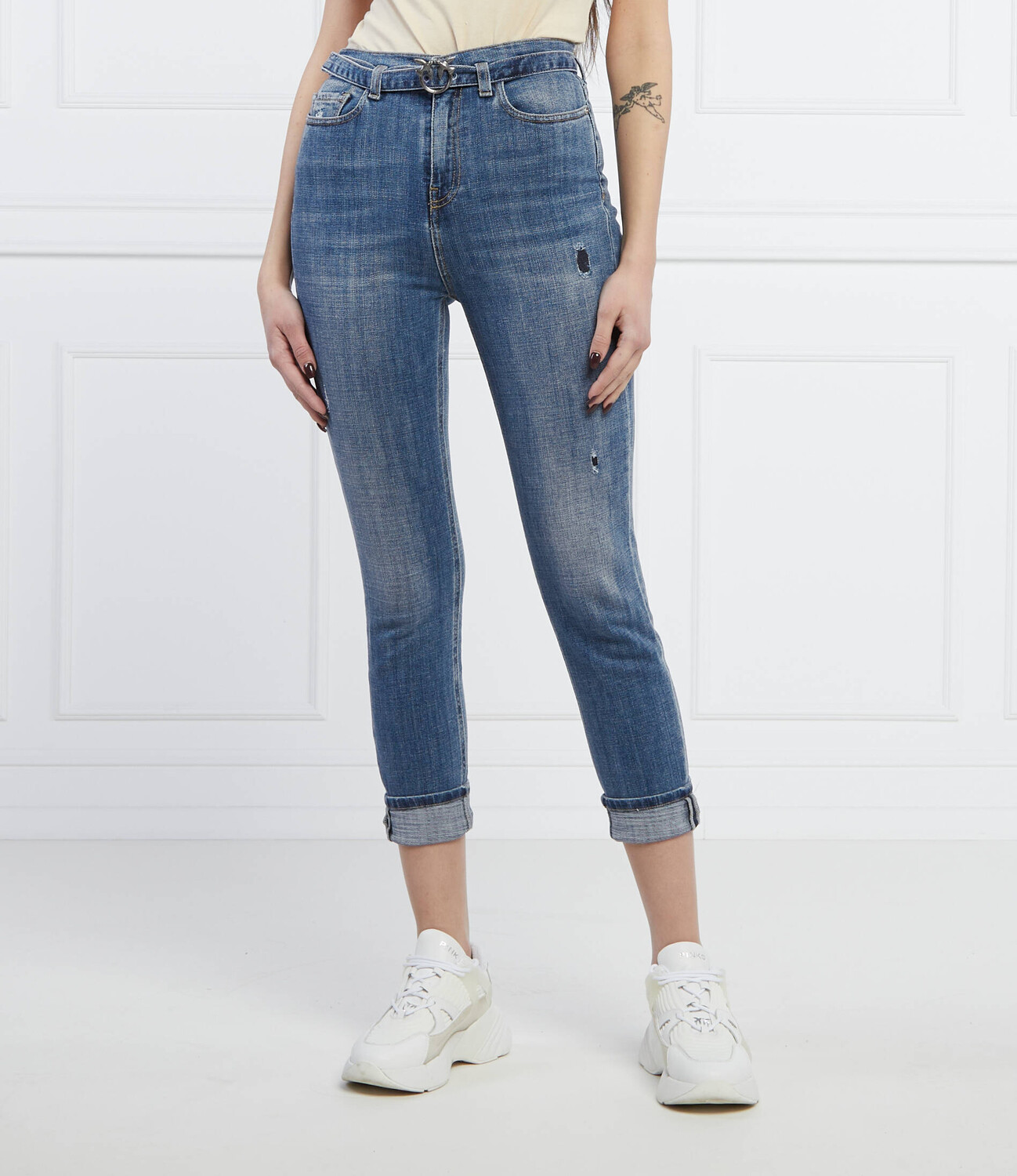 

Джинсы Pinko susan skinny fit, синий