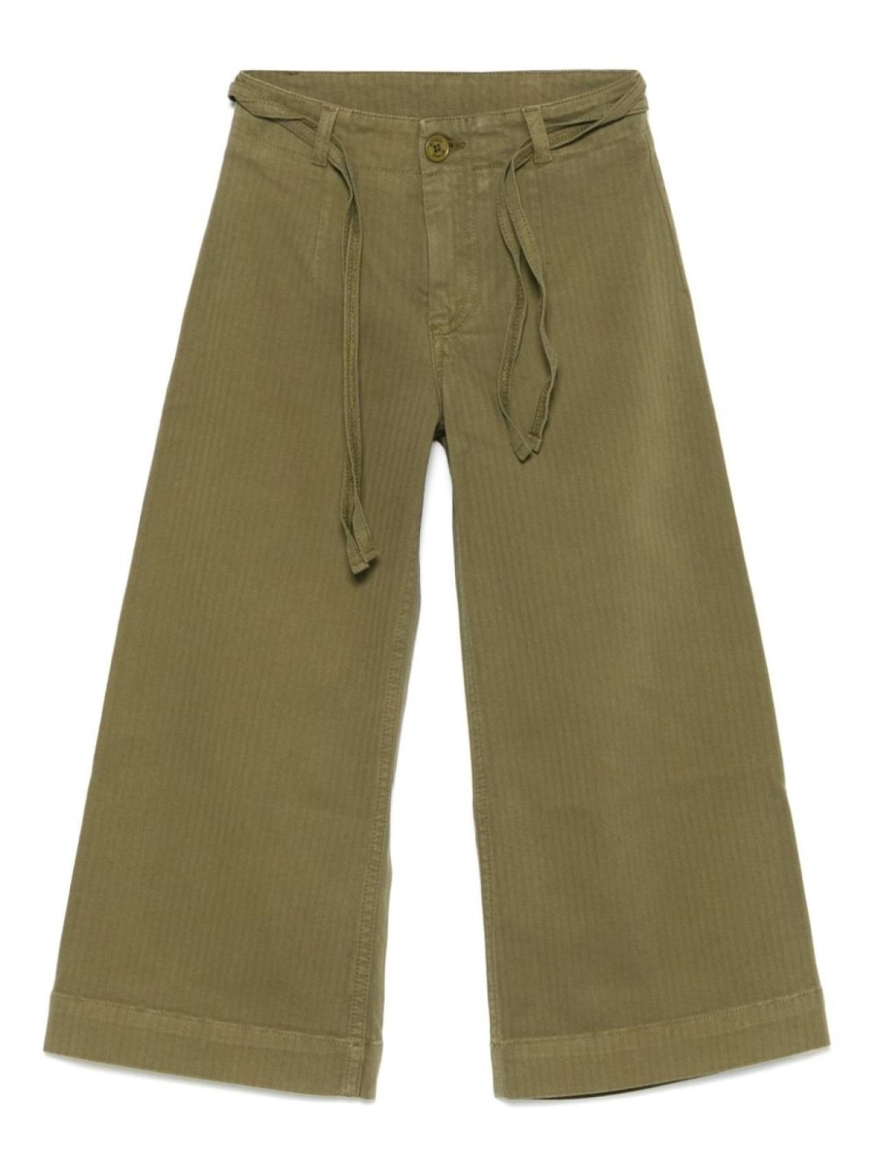 

ETRO KIDS брюки широкого кроя, зеленый