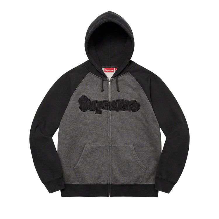 

Толстовка Supreme Gonz Appliqué Zip Up Hooded Sweatshirt, Black