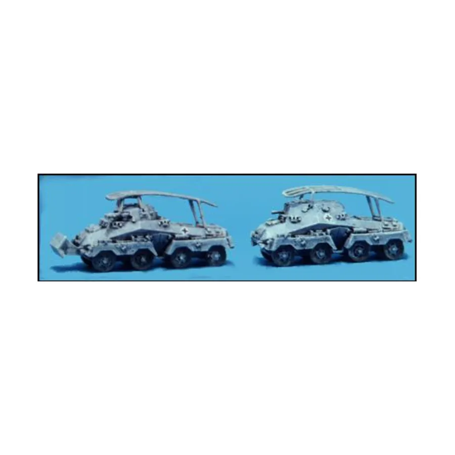 

Латунные гравированные антенны для SdKfz 232 и 263, WWII Micro Armour - Germany - Armored Cars and Miscellaneous Vehicles (1:285)