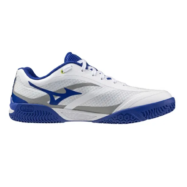 Кроссовки для настольного тенниса «Wave Medal 8 WIDE» от Mizuno, White X Blue — фото 2
