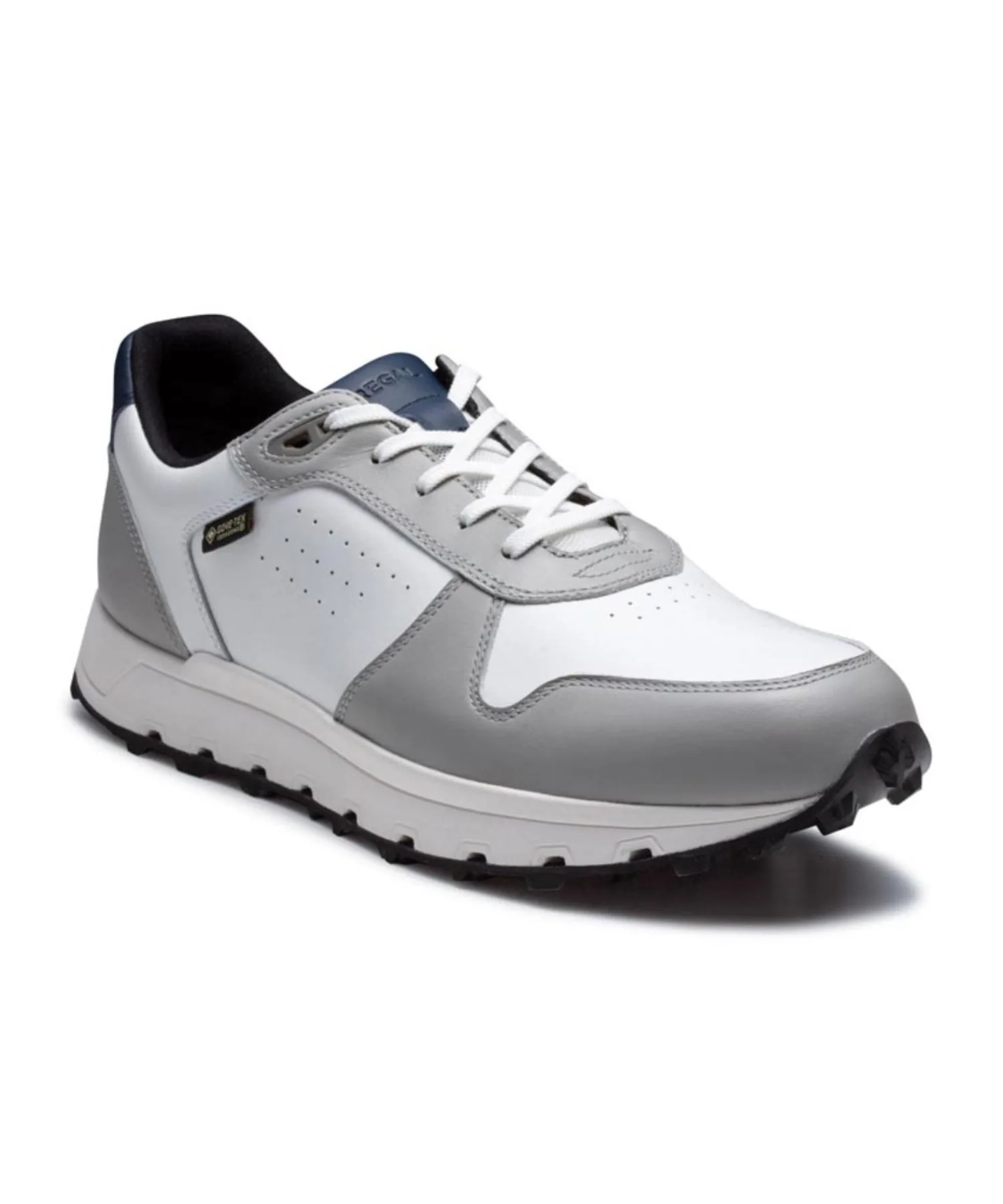 Мужские кроссовки с Gore-Tex Surround Vibram REGAL белые-синие — фото 2