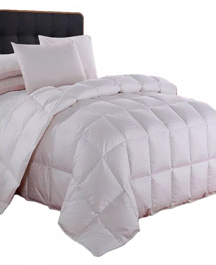 

Легкое пуховое одеяло из египетского хлопка – Добби Сатин, King/California King Egyptian Linens, белый