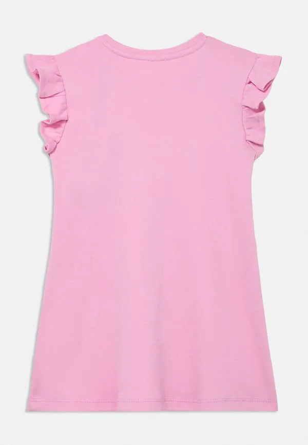 Детское трикотажное платье из плетеного трикотажа Guess, Blooming Azalea — фото 2