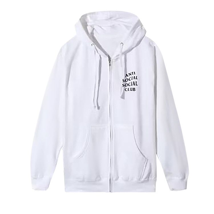 

Худи Anti Social Social Club Masochism Zip Up Hoodie, White