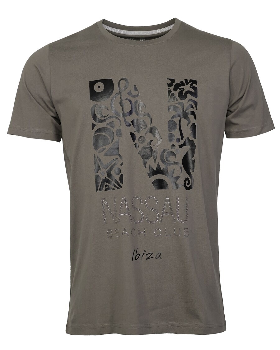 

Классическая футболка NASSAU Beach Club Shirt, серый