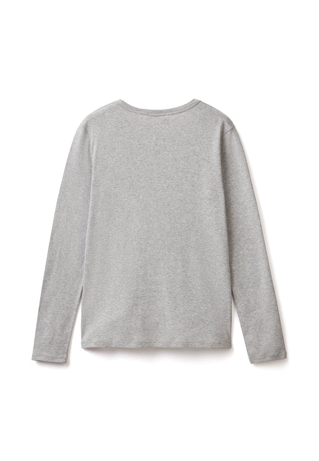 

Топ с длинными рукавами CREW NECK PRINTED GLITTER United Colors of Benetton, цвет Mottled Grey