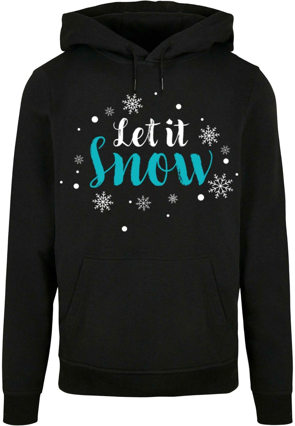 

Толстовка с капюшоном LET IT SNOW BASIC Merchcode, черный