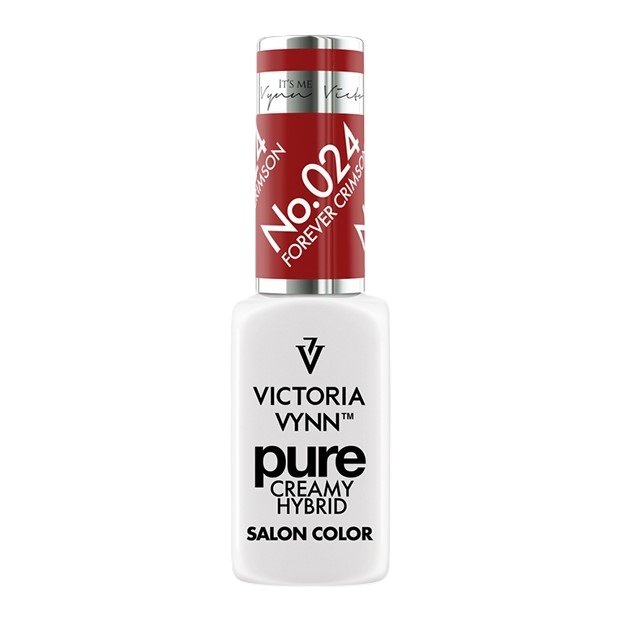 

Victoria Vynn Pure Creamy Hybrid 024 Гибридный лак для ногтей Forever Crimson, 8 мл