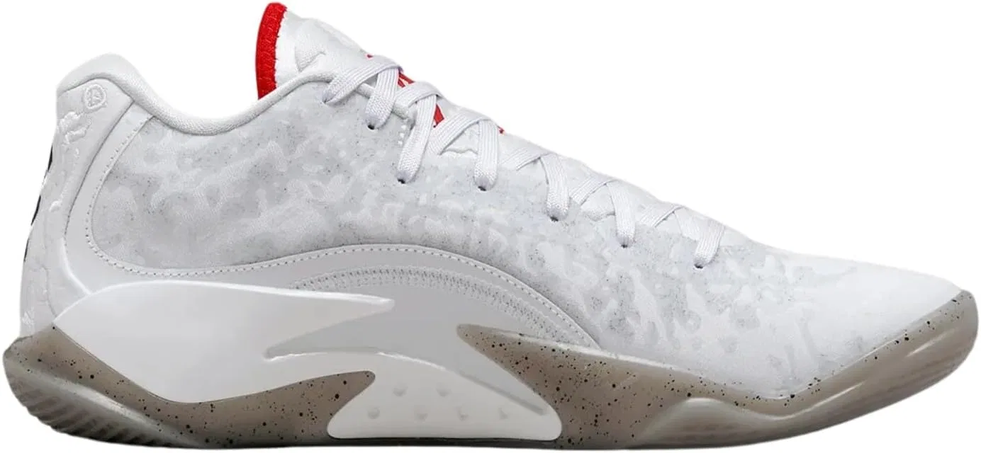 Мужские кроссовки Nike Jordan Zion 3 NRG, White University Red Cement Grey — фото 3