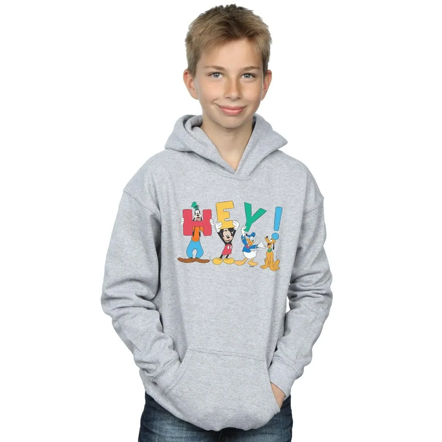 Худи Mickey Mouse Friends Disney, серый