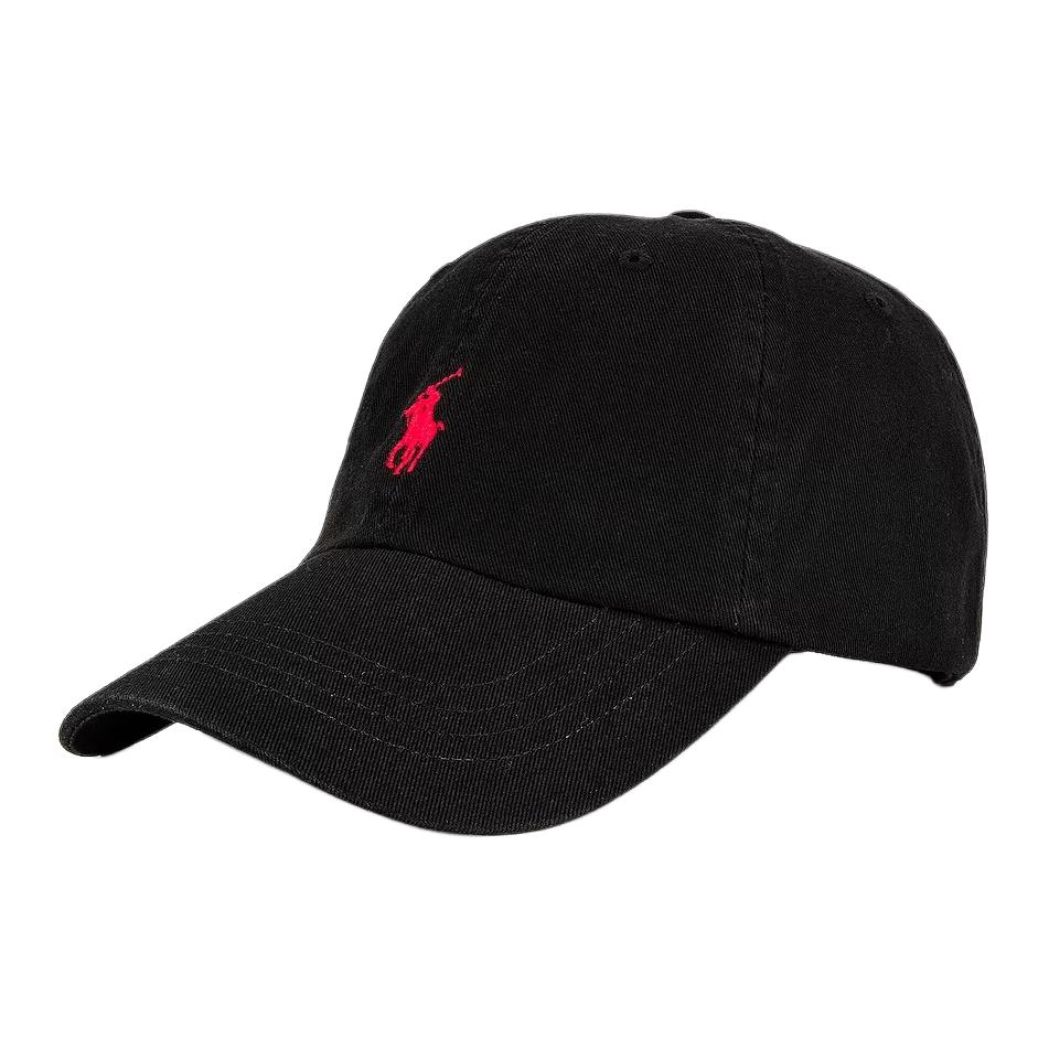 

Polo Ralph Lauren Бейсболка с вышитым логотипом и изогнутым козырьком, Black