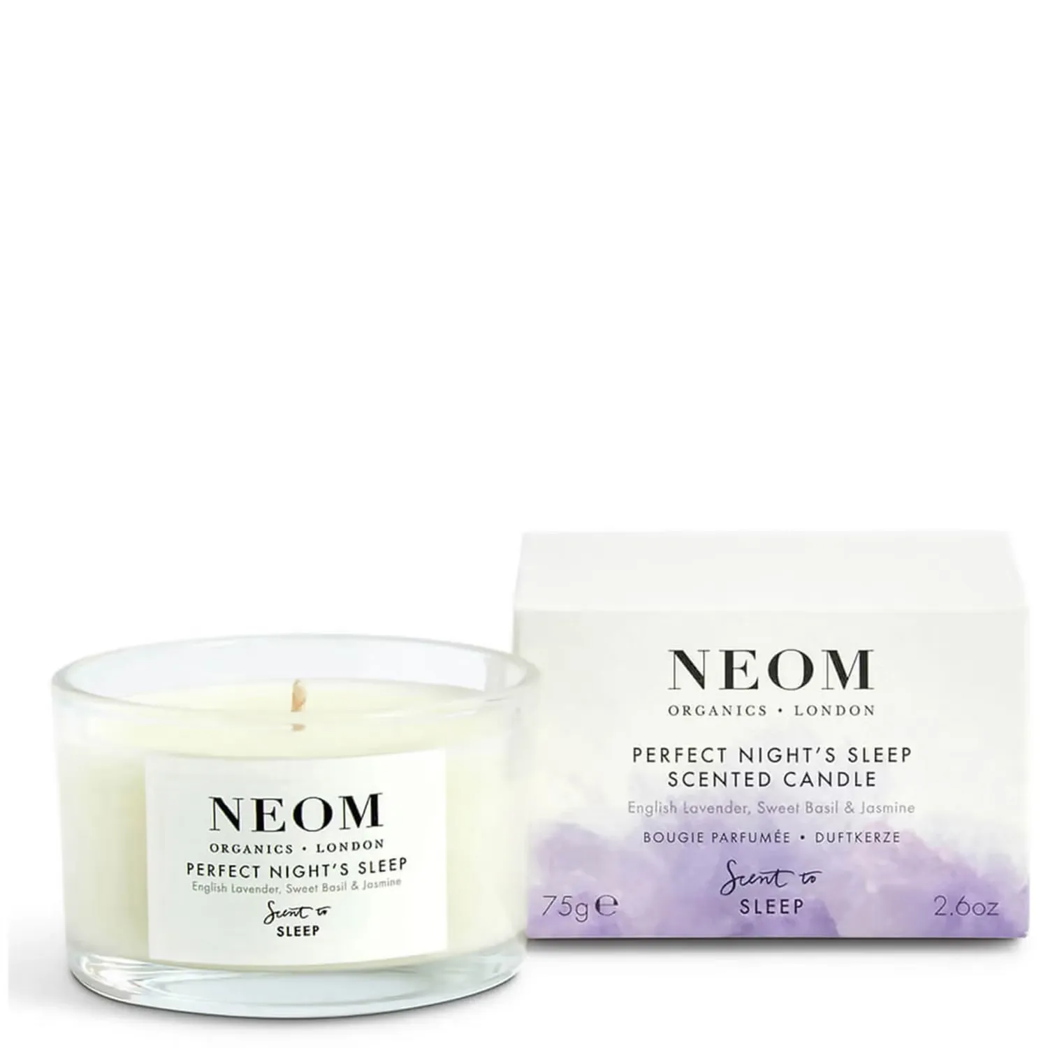 

Ароматическая дорожная свеча Tranquility Neom