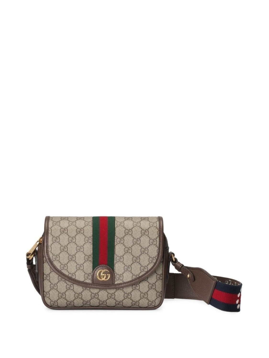 

Маленькая сумка на плечо Gucci Ophidia, коричневый