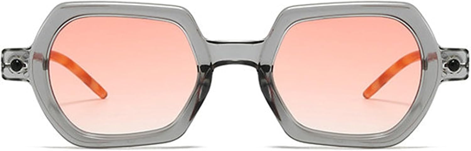 

Хелена Модные многоугольные маленькие квадратные женские солнцезащитные очки в стиле ретро с заклепками, мужские металлические, модные черные и розовые солнцезащитные очки UV400 helena, C3