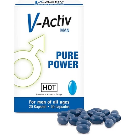 

ГОРЯЧИЕ капсулы V-Activ для мужчин 20 капсул Hot