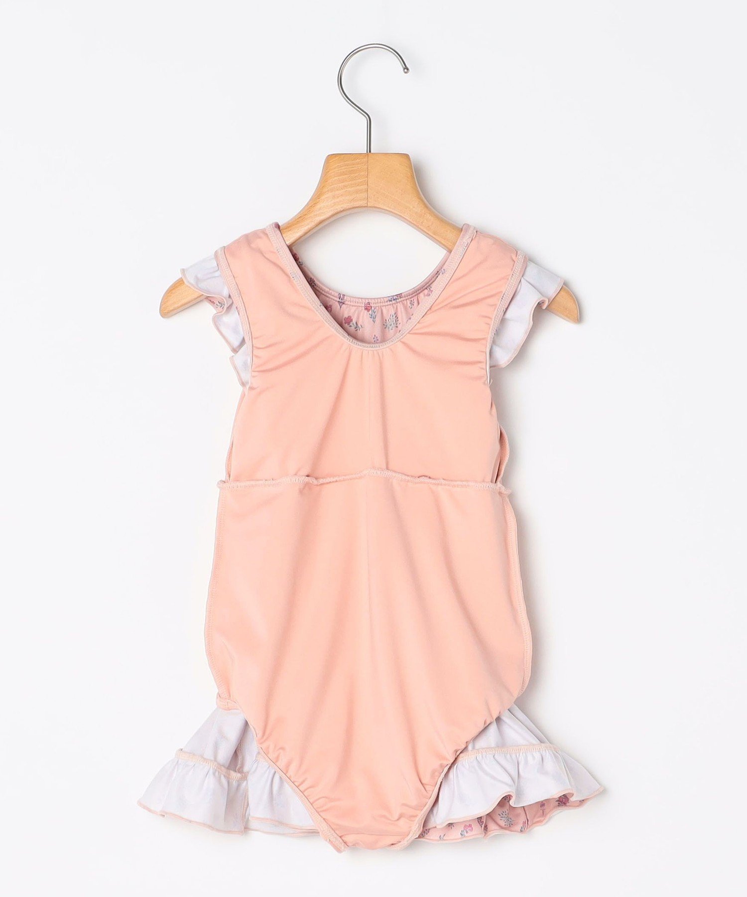 Детское платье-купальник с цветочным оборчатым узором: 100–130 см SHIPS KIDS, Pink — фото 3