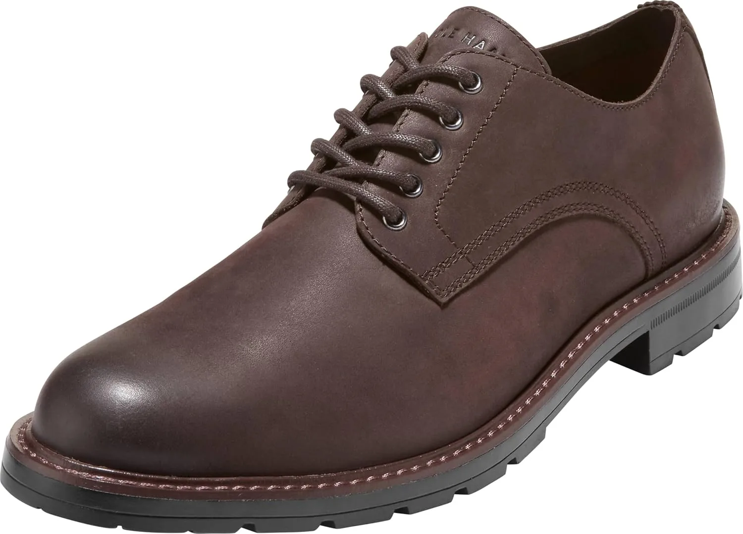 Мужские туфли Cole Haan - Chamberlin Grand Plain Toe Oxford, шоколадный